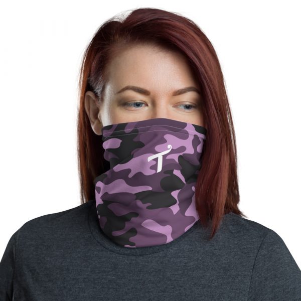 Pink Camo Neck gaiter