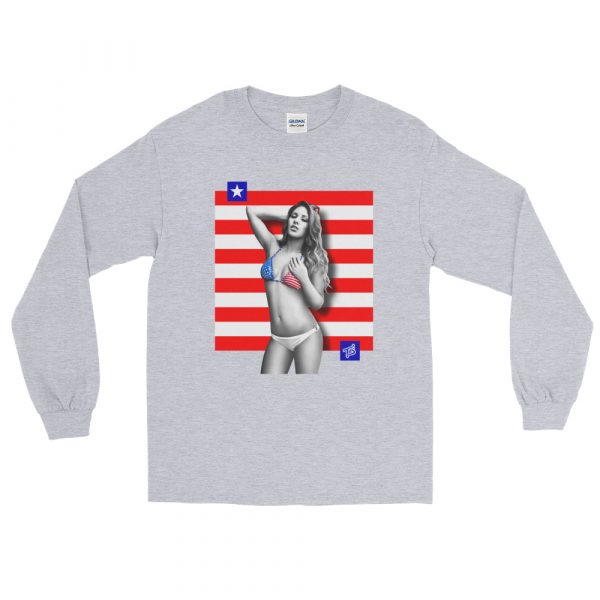 Stars & Stripes Long Sleeve T-Shirt - Image 3
