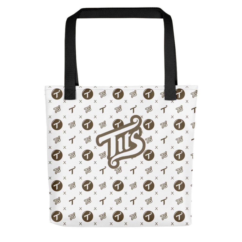 Gold Tits Tote bag