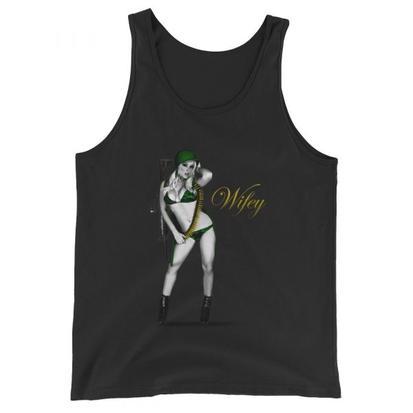 Army Wifey Unisex  Tank Top