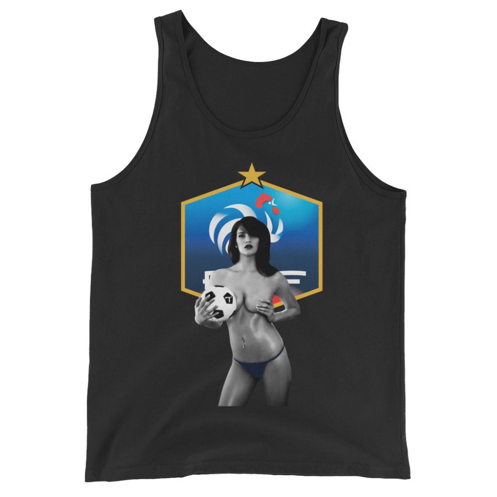 France Unisex  Tank Top