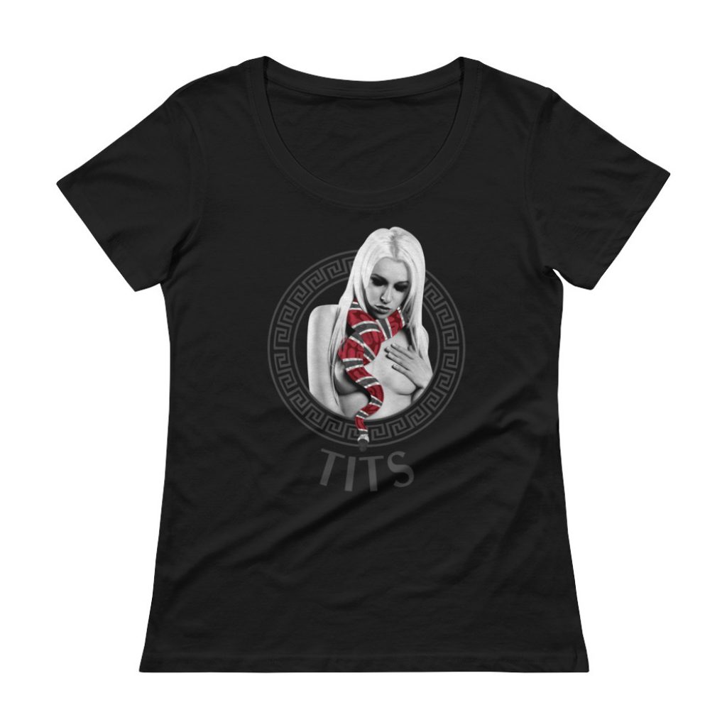 Medusa Ladies’ Scoopneck T-Shirt