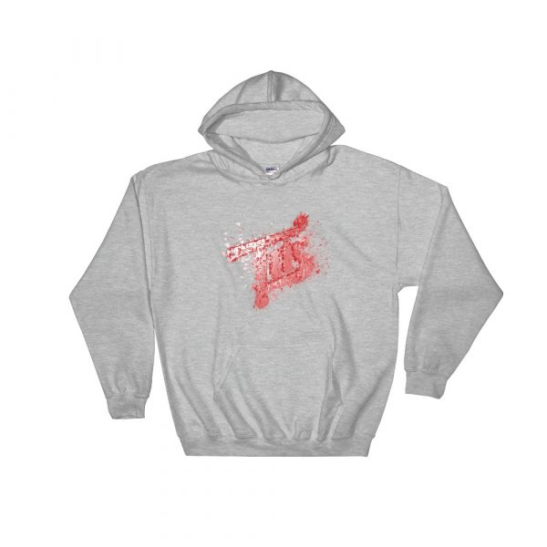 Red Explosion Logo Hooded Sweatshirt