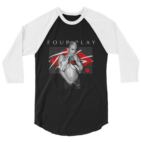 Four Play 3/4 sleeve raglan shirt