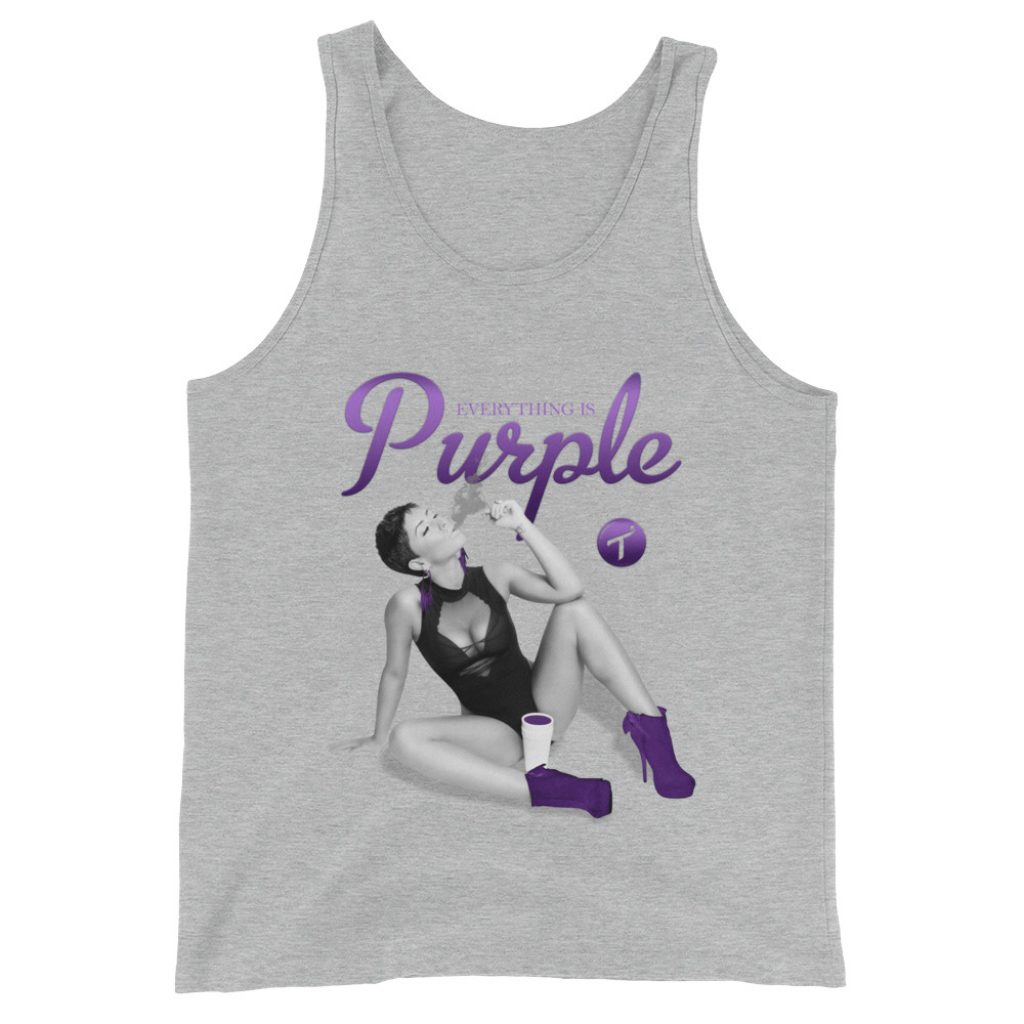 Everything Is Purple Unisex  Tank Top