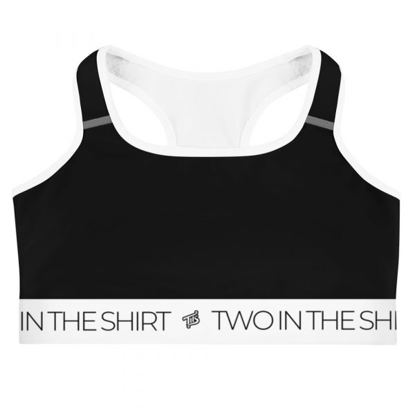T.I.T.S Black & White Sports bra