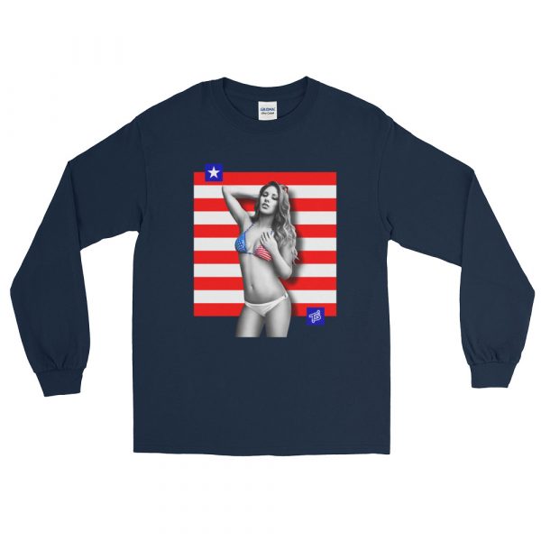 Stars & Stripes Long Sleeve T-Shirt - Image 2