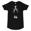 Double Cross Long Body Tee