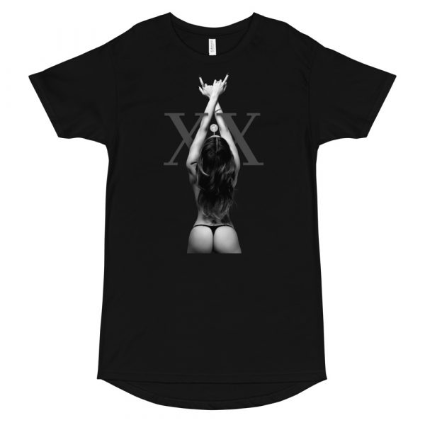 Double Cross Long Body Tee