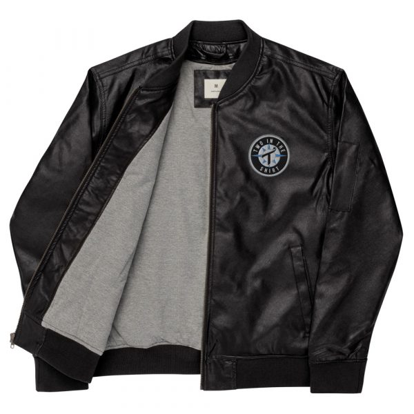 Seattle Leather Bomber Jacket - Image 2