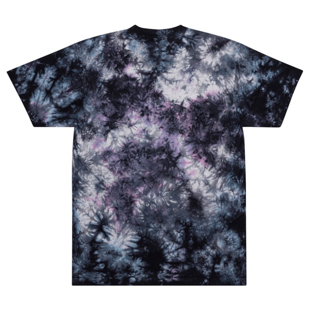 Tits Logo Milky Way tie-dye t-shirt