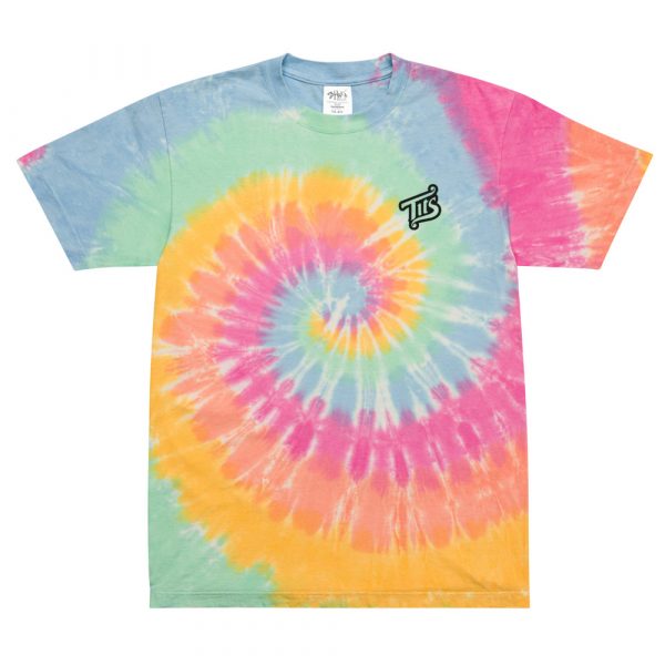Tits Sherbet Rainbow tie-dye t-shirt