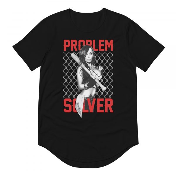 Problem Solver Curved Hem T-Shirt
