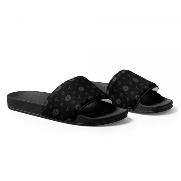 T.I.T.S Pattern Black Men’s slides - Image 5
