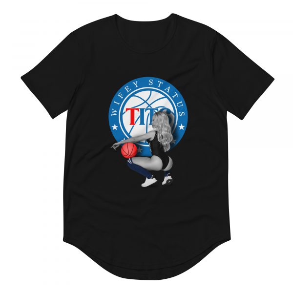 Philly Curved Hem T-Shirt